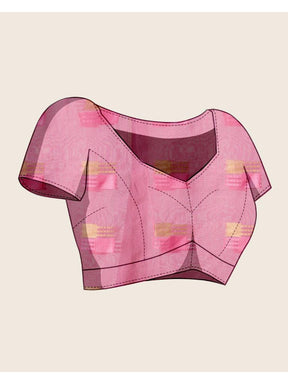 Women’s Mustard Silk Saree with Golden Border